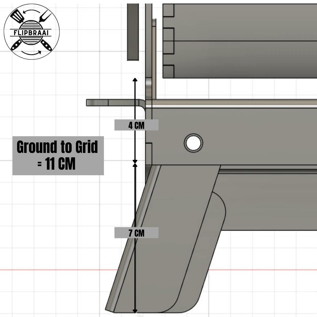 Flipbraai Legs (7 cm)