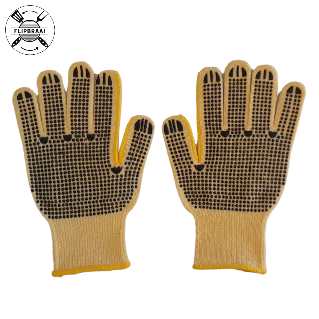 BBQ/ Braai gloves (Yellow)