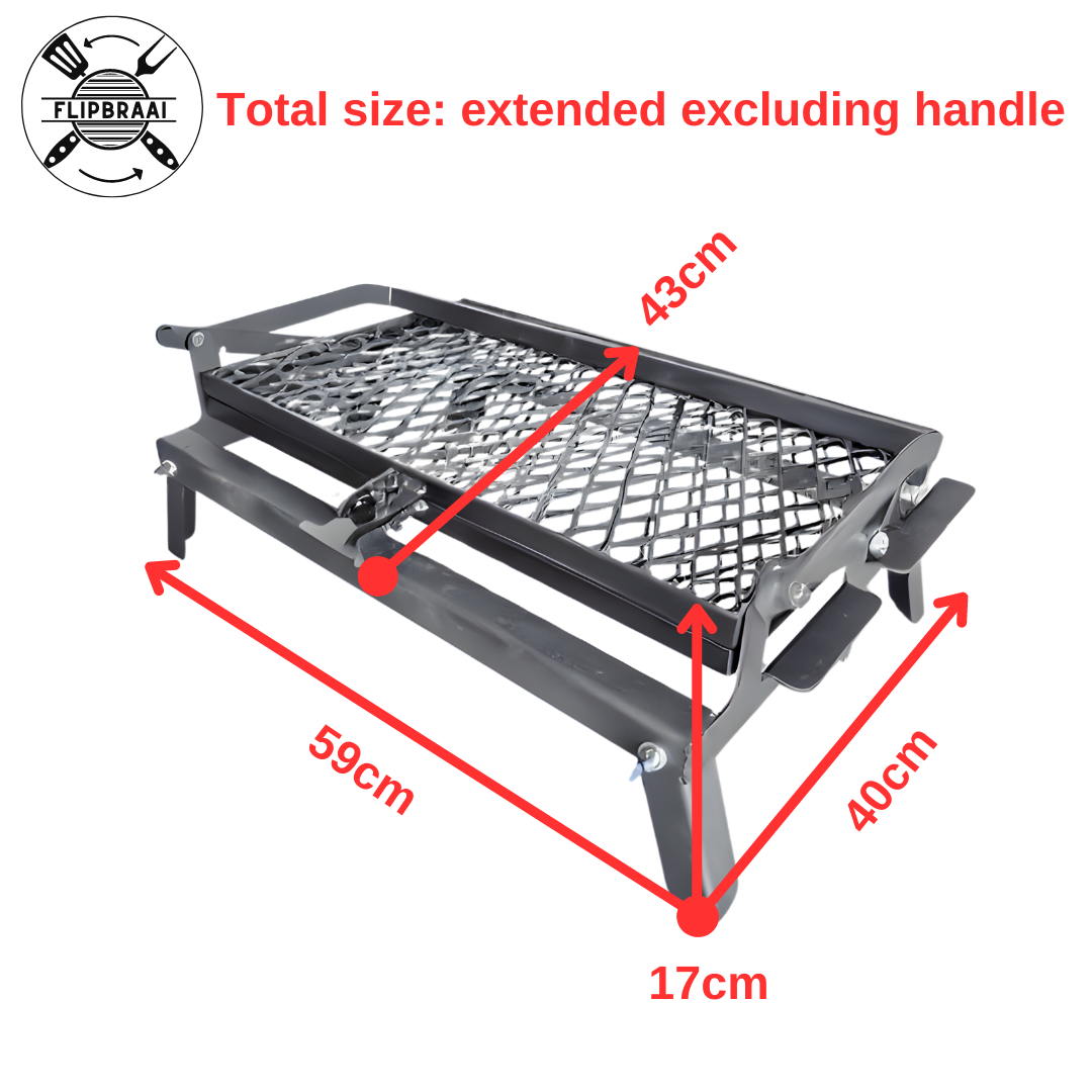 Stainless Steel Flip braai