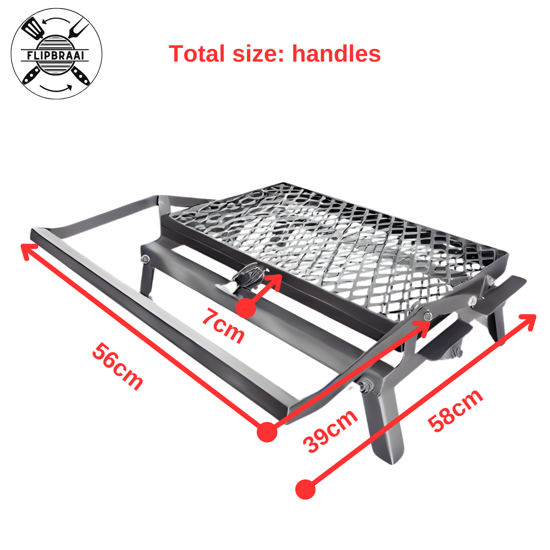 Stainless Steel Flip braai