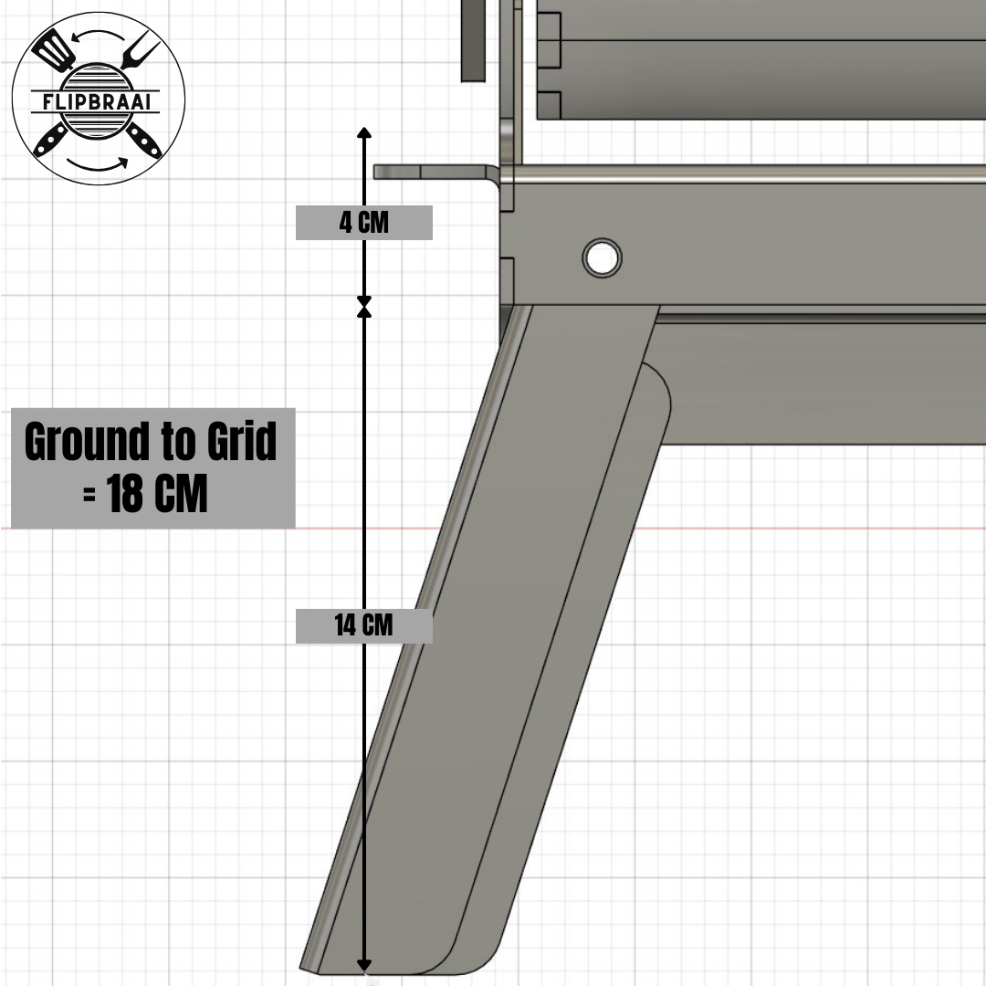 Flipbraai Legs (14 cm)