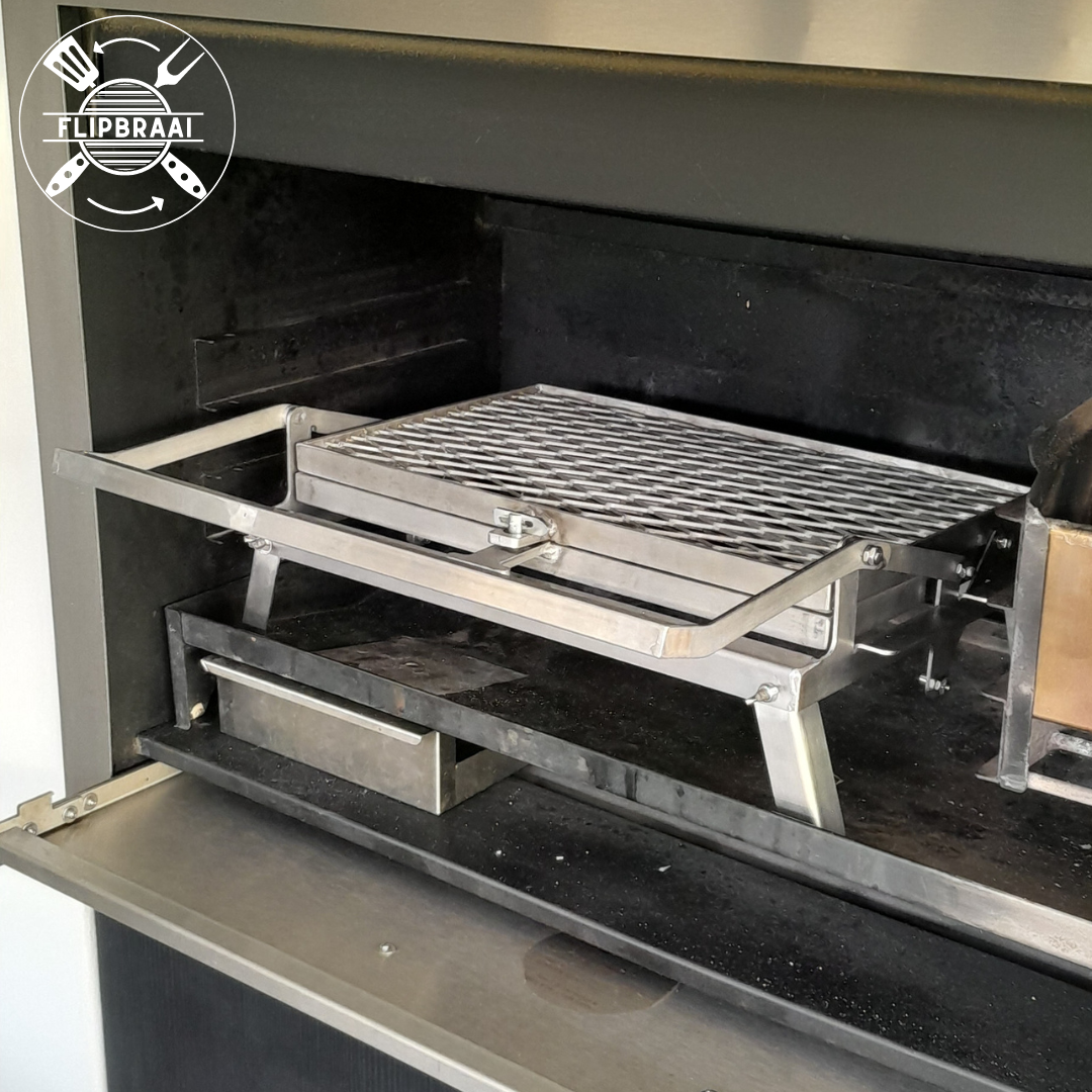 Stainless Steel Flip braai